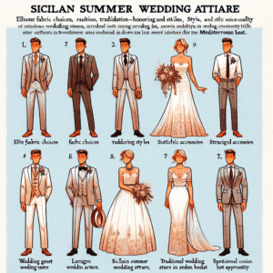 How to Dress for a Sicilian Summer Wedding: Guest and Bridal Party Tips